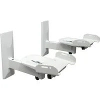 Drall Instruments Lautsprecher-Wandhalterung BH5WK, (2-tlg., Drehbar, neigbar, bis 28 cm in der Breite ausziehbar)