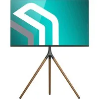 ONKRON TV-Ständer ONKRON 32"-65", 35 kg max, VESA 400x400, Höhenverstellbar, TS1220, (bis 65 Zoll, TV Ständer, 1-tlg., TV-Ständer, Anleitung, Montagezubehör, CM1-BLK für Kabelleitung, Höhenverstellbarkeit: 700-1200 mm (70-120 cm), bis 35 kg)