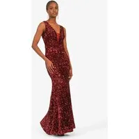 Kraimod Abendkleid aus hochwertigem Material mit Rückenausschnitt