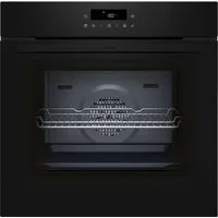 NEFF Backofen N 30 B2CCJ7AK3, Einbau-Backofen, Schwarz, EEK: A+, mit Teleskopauszug nachrüstbar, Pyrolyse-Selbstreinigung