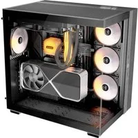 BeQuiet Gehäuselüfter LIGHT WINGS LX, 120mm PWM Reverse Black PC-Gehäuse-Lüfter Schwarz