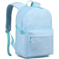 KONO Schulrucksack Unisex-Tagesrucksack Leichter Schul- & Laptoprucksack