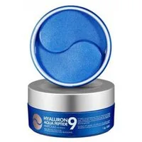 Medi-Peel Augenmaske MEDI-PEEL, Hyaluron Aqua Peptide Ampoule Eye Patch - 60 Pcs, Hydrogel-Augenpads mit 9-fach Hyaluron- und Peptidkomplex
