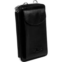Ella Eisvogel Handytasche Große Handytasche, Echtleder Smartphone-Bag, Maxi Smartphone compatible