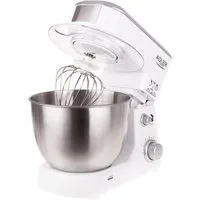 ADLER EUROPE Küchenmaschine AD 4216, 1000 W, 4 l Schüssel, planetarische Rührmaschine, Knetmaschine, Schwenkkopf, Teig, Sahne