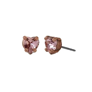 konplott - Ohrstecker - Hearts for Us pink