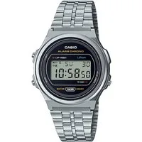 CASIO VINTAGE Chronograph A171WE-1AEF, Quarzuhr, Armbanduhr, Damenuhr, Herrenuhr,Digitaluhr, Edelstahlarmband