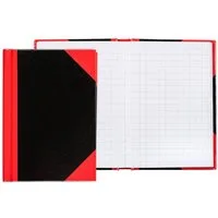 Idena Notizbuch Idena 10098 - Kladde DIN A7, 96 Blatt, 70 g/m², kariert, fester Einban