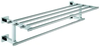 Grohe Multi-Badetuchhalter Essentials Cube 40512 558mm Metall chrom, 40512001 40512001