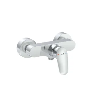 VitrA Flow Round Einhebel-Brausearmatur Aufputzmontage Chrom,A42930EKM A42930EKM