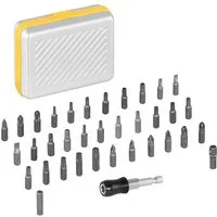 MSW Bit-Set 34-teilig Schraubendreher Bit Satz Bit Set Aufsatz Allzweck-Bit-Set