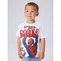 Name It Kurzarmshirt NMMMARVIN SPIDER SS NREG TOP NOOS MAR Baumwollmischung, Spider-Man Druck
