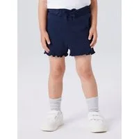 Name It Shorts NMFVIVIA SHORTS NOOS aus Baumwolle, elastischer Bund, mit gewelltem Saum, pflegeleicht