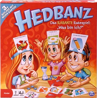 Spin Master Games 6019225 - Hedbanz Kids - Quiz