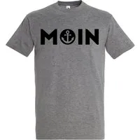 Youth Designz Print-Shirt Moin Logo Herren T-Shirt Anker Spruch mit modischem Aufdruck