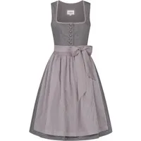 Nübler Trachtenkleid Mididirndl Fabiane in Schiefer von Nübler - Rocklänge 65 cm