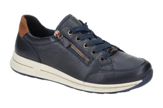ara 12-24801 22 OSAKA Damenschuhe blau nuts bequeme Schn?r-Halbschuhe mit Hig...
