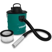 VONROC Aschesauger 1600w mit 20L Behählter und 3m Netzkabel, 1600 W, beutellos