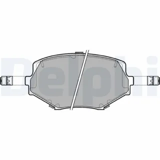 Delphi Bremsbel?ge vorne Mazda MX-5 1 2