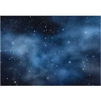 Wallarena Fototapete Sterne Himmel - Mehrfarbig - Jugendliche - Vlies - Schlafzimmer, glatt, (6 St), 300x210cm