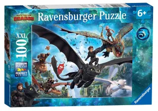 Ravensburger 10955 - Dragons Die verborgene Welt (100 Teile)
