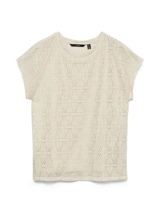 VERO MODA - VMMAYA AVA SS TOP JRS Birch - Gr. - S