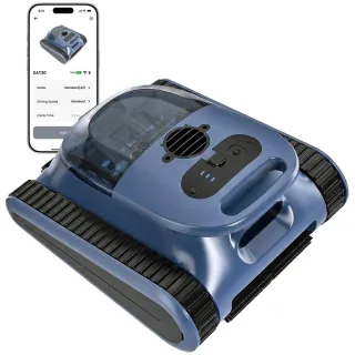 [EU Direct] Seauto SAT30 New Cordless Robotic Pool Vacuum 180 Mins Runtime Wall Climbing Waterline Cleaning Smart Naviga