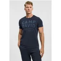 CAMP DAVID Rundhalsshirt mit Necktape