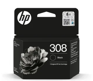 HP 308 Black Original Ink EN/DE/FR/IT/PT | 7fp21ue#se1 | Original - Tintenpatrone