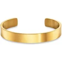 Bruno Banani Armspange Schmuck Geschenk Edelstahlarmspange gelbgoldfarben