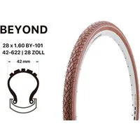BEYOND Fahrradreifen 28 Zoll Fahrrad Reifen 42-622 RETRO City Trekking, (1-tlg)
