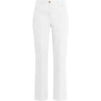 Recover C.C. Stretch-Hose Recover C.C. Pants Wide Leg-Fit Hose Tanja Gummieinsatz hinten mit dekorativer Biesensteppung, Bügelfalte