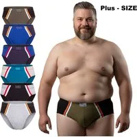 Cocain underwear Slip Herren Sportslip Unterhose Schlüpfer Slip bunt Baumwolle ohne Eingriff (Spar-Set, 12-St) auch in ÜBERGRÖSSEN - produziert in Europa