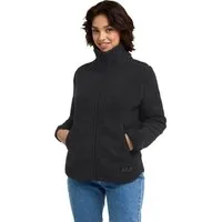 Jack Wolfskin Fleecejacke HIGH CURL JKT W mit durchgehendem Reißverschluss, aus Sherpa Fleece, atmungsaktiv