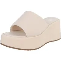 Ital-Design Moderne Plateau-Sandalen für Damen, vielseitig und komfortabel Plateausandaletten (91512090) Keilabsatz/Wedge Keilsandaletten in Beige