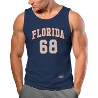 Neverless Tanktop Herren Tank-Top Print Florida 86 Trikot College Style Basketball mit Print