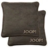 JOOP! Kissenhülle Unisex Kissenhülle 2er Pack Baumwollmischung, (2 Stück)