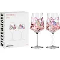 Ritzenhoff Weinglas Sommersonett Sprizz 2er Set F24 #15 #16, Kristallglas, 20,3 x 10,1 x 26,6 cm
