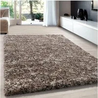 Ayyildiz Teppiche Hochflor-Teppich Enjoy Shaggy, rechteckig, Höhe: 50 mm, auch als Läufer, Shaggy, Langflor, meliert, Wohnzimmer