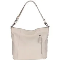 MIRROSI Umhängetasche Damen, Schultertasche,Aus Echtleder, Made in Italy (ca.37x28x11cm)