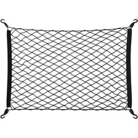 relaxdays Anhängernetz Gepäcknetz Kofferraum, BxL: 0.62x0.8 m, (1-St)