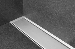 ESS Easy Drain Multi TAF Wall 200 cm Befliesbar / Edelstahl Gebürstet, EDMTAFW2000 EDMTAFW2000