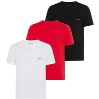 HUGO T-Shirt RN TRIPL (Packung, 3-tlg) mit Rundhalsausschnitt