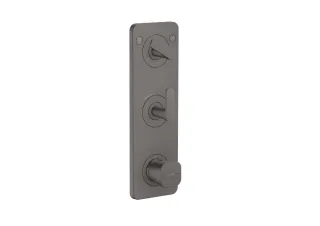 Hansgrohe Thermostat Modul 380/120 Unterputz FS Axor Citterio C 2 Verbr. brushed black chrome , 497 49700340