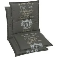 GO-DE Sesselauflage High Tea, (Set, 2 St)