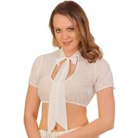 KRÜGER COLLECTION Dirndlbluse Dirndlbluse - MADELEINE - ecru