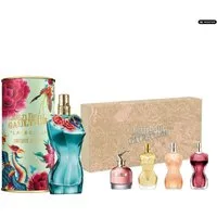 JEAN PAUL GAULTIER Eau de Parfum Jean Paul Gaultier La Belle Paradise Garden Damen Duft Set, Kombination aus EdP und ikonischem Miniatur Duftset