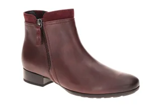 Gabor 8031.02.005 Stiefeletten bordeaux - elegante Damen Ankle Boots