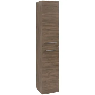 Villeroy und Boch Avento Hochschrank A89400VH 35 x 176 x 37,2 cm, Anschlag links, 2 Türen, Arizona Oak
