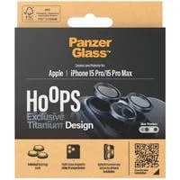 Hoops Titanium Kameraschutz, Schutzfolie blau, iPhone 15 Pro / 15 Max
